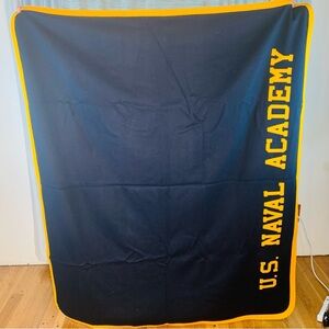 Jack by BB Dakota Yellow and Navy Blue U. S. Naval Academy Blanket